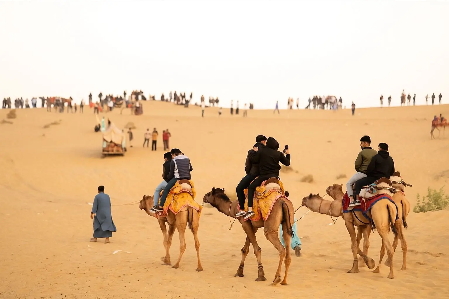 Camel Safari experience in Jaisalmer Thar Desert