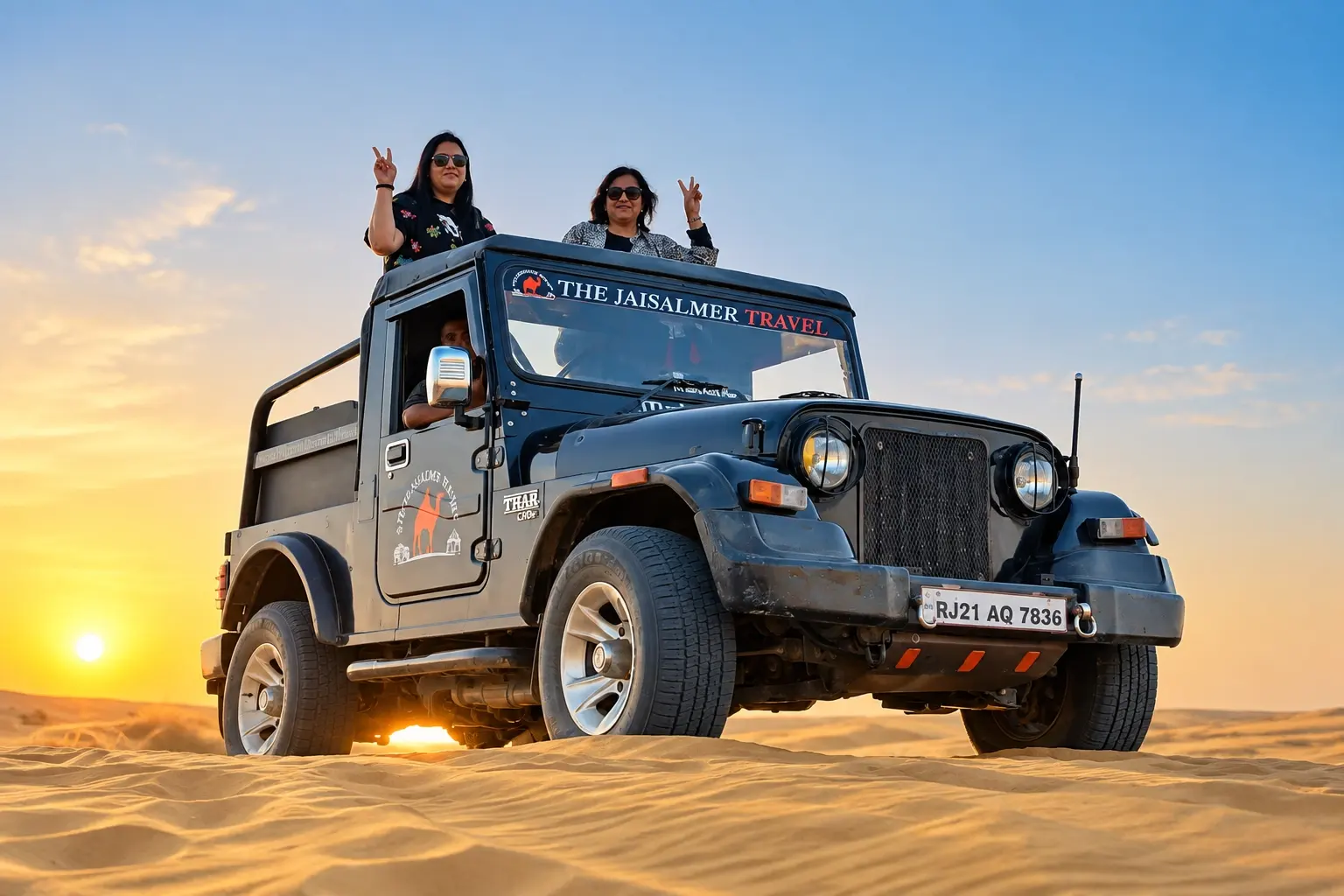 Jeep Safari experience in Jaisalmer Thar Desert